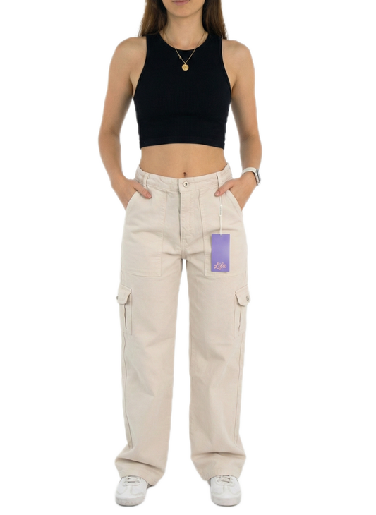 Cargo Jean Beige Ref 100191