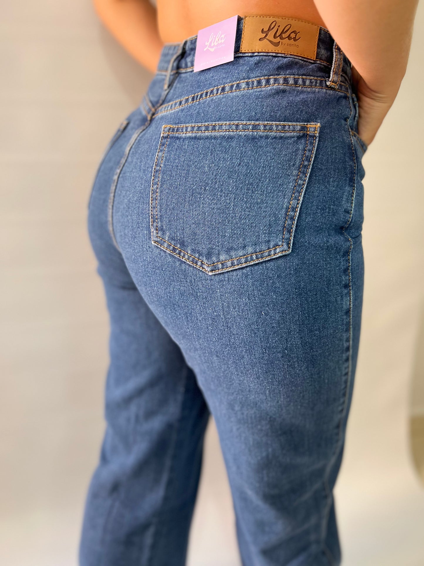 Wide Leg Azul Ref 100476