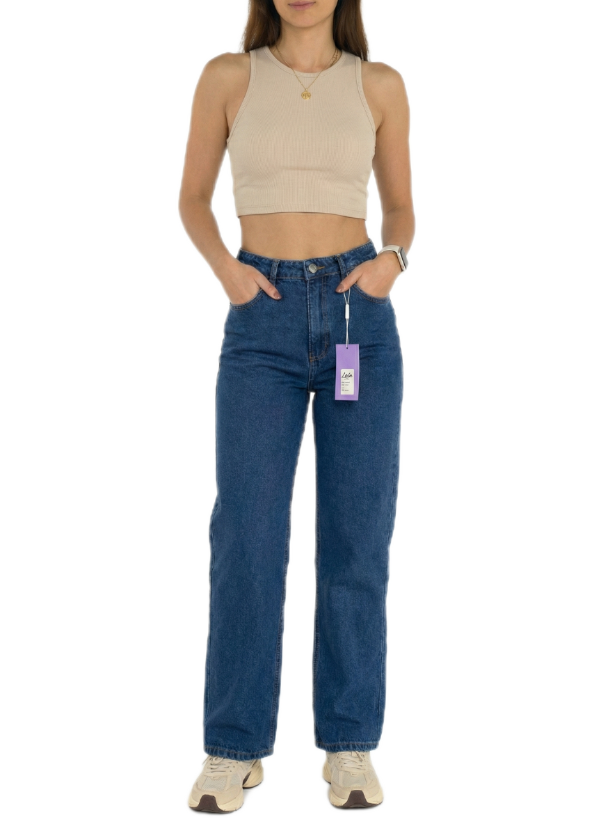 Wide Leg Azul Ref 100476